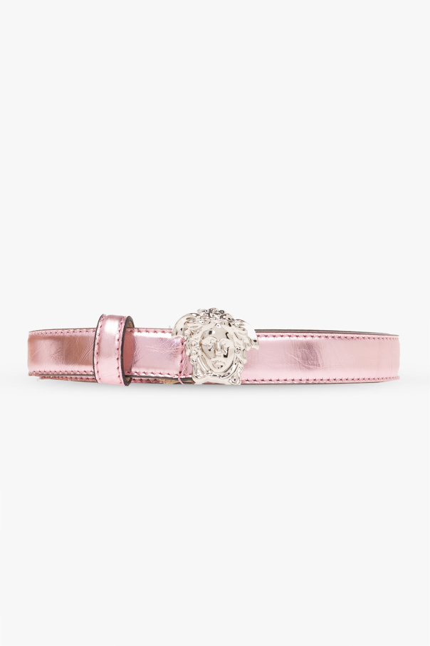 Versace belt pink hotsell